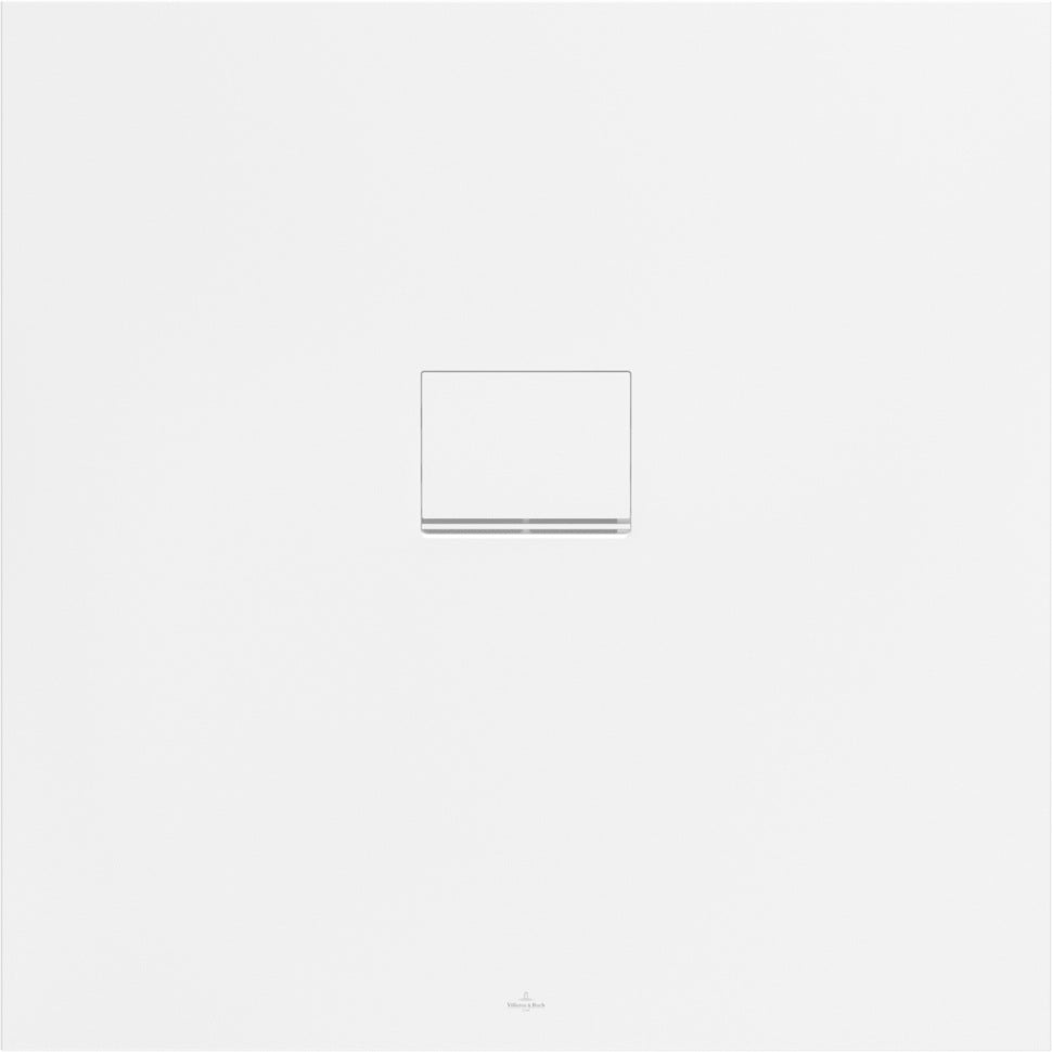 Villeroy & Boch Squaro Infinity Duschwanne 1000x1000mm Stone White – Rutschhemmung Klasse C