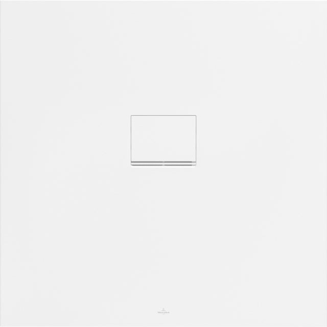 Villeroy & Boch Squaro Infinity Duschwanne 1000x1000mm Stone White – Rutschhemmung Klasse C
