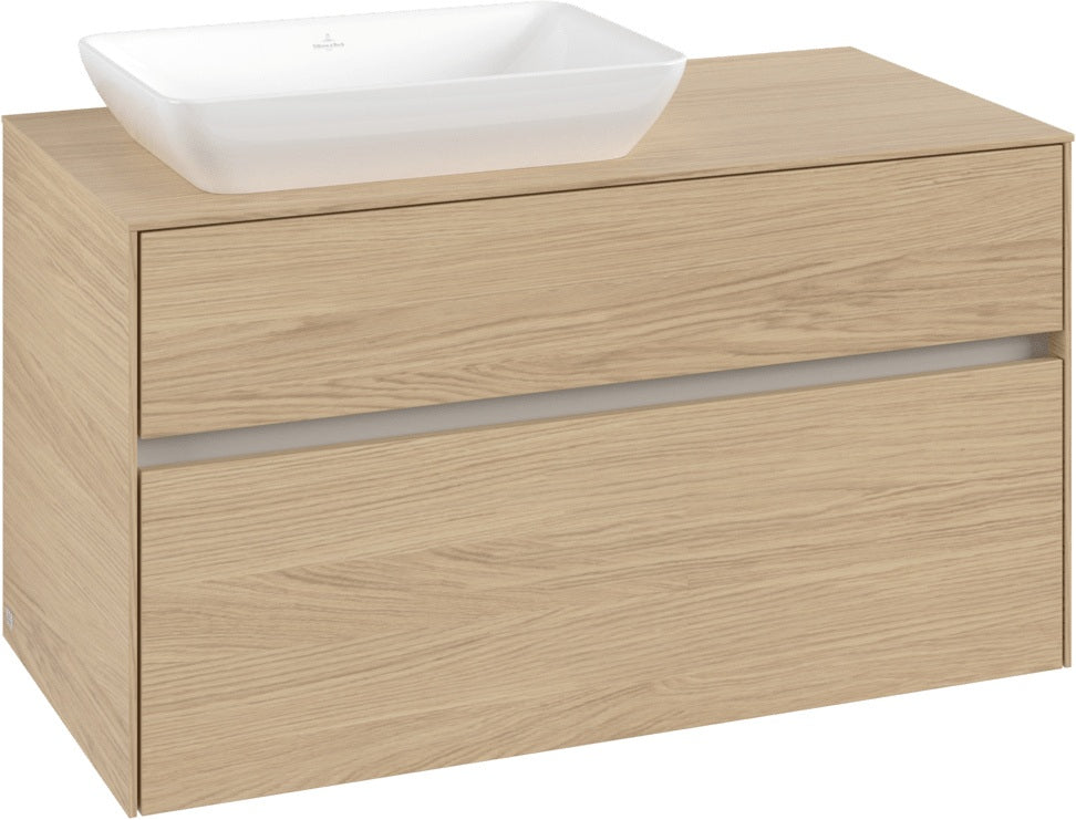 Villeroy & Boch Waschtischunterschrank Collaro C110 Nordic Oak 1000 mm mit SoftClosing
