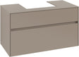 Villeroy & Boch Waschtischunterschrank Collaro C016 B0 1000 mm Taupe mit LED-Beleuchtung