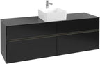 schwarz / Mitteldichte Faserplatte (MDF) / black matt