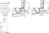 Villeroy & Boch Subway 2.0 Tiefspül-WC 5617R0 spülrandlos 370x700 mm Weiß Alpin