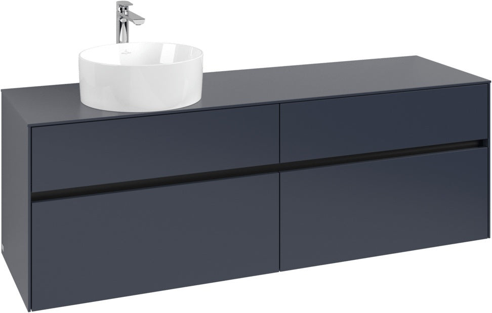 Villeroy & Boch Collaro Waschtischunterschrank 1600 mm White Oak – 4 Auszüge, SoftClosing