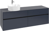 Villeroy & Boch Collaro Waschtischunterschrank 1600 mm White Oak – 4 Auszüge, SoftClosing