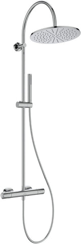 Villeroy & Boch Duschsystem Universal Showers TVS000 – Thermostat, Regenbrause, Chrom