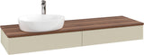Villeroy & Boch Waschbeckenunterschrank Antao L15051 1600 mm Anthrazit Matt mit Auszugsbeleuchtung