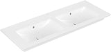 Villeroy & Boch Venticello Schrank-Doppelwaschtisch 1300x500mm Weiß Alpin