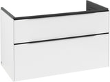Villeroy & Boch Subway 3.0 Waschtischunterschrank C570L0 Brilliant White mit LED-Beleuchtung und SoftClosing
