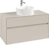 Villeroy & Boch Waschtischunterschrank Collaro C038 1000 mm Cashmere Grey mit SoftClosing