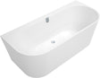 Villeroy & Boch Vorwand-Badewanne Oberon 2.0 1800x800mm Weiß Alpin aus Quaryl