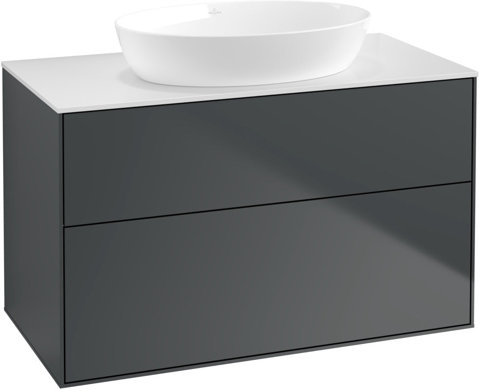 Villeroy & Boch Finion Waschtischunterschrank FA0200 1000 mm Glossy White Lacquer