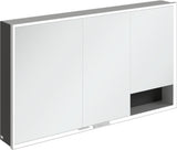 Villeroy & Boch Spiegelschrank My View+ A48113 1300 mm Graphite mit LED-Beleuchtung und Sensordimmer
