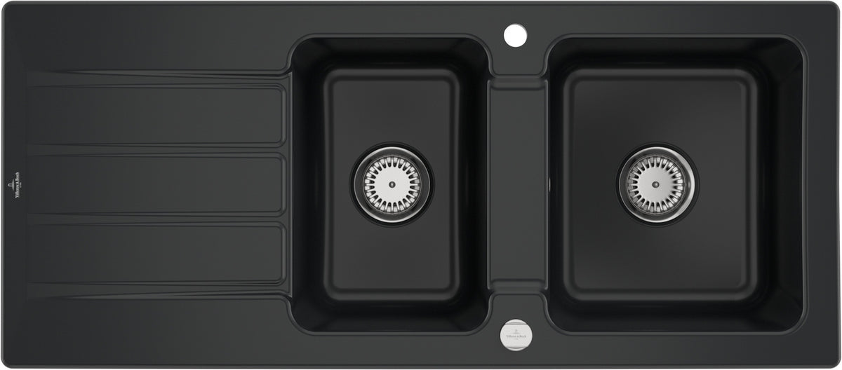 Villeroy & Boch Einbauspüle Architectura 80 338001R1 Weiß Alpin CeramicPlus 1160x510 mm