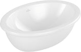 Villeroy & Boch Loop & Friends Unterbauwaschbecken 4A5401 oval TitanCeram Weiß Alpin