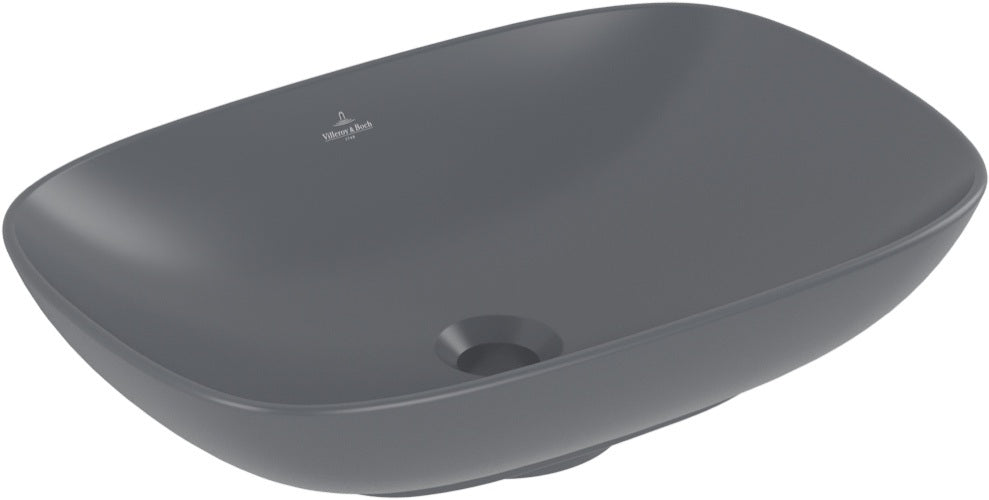 Villeroy & Boch Loop & Friends Aufsatzwaschbecken 560 mm Stone White CeramicPlus