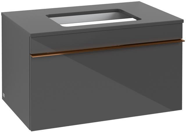 Villeroy & Boch Venticello Waschtischunterschrank 757 mm Glossy White mit Auszug