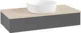 Villeroy & Boch Antao Waschtischunterschrank 1000 mm, 1 Auszug, Stone Grey Matt, wandhängend