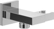 Villeroy & Boch Handbrausehalter Universal Showers eckig Chrom 68x87x45 mm