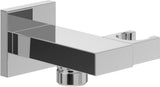 Villeroy & Boch Handbrausehalter Universal Showers eckig Chrom 68x87x45 mm