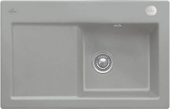 Villeroy & Boch Subway 45 Einbauspüle 780x510mm Keramik Ivory CeramicPlus