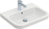 Villeroy & Boch Architectura Wandwaschbecken 600x470mm Rechteck Weiß Alpin – mit Überlauf