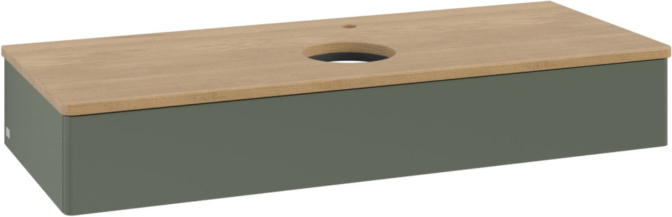 Villeroy & Boch Antao Waschtischunterschrank 1200 mm Leaf Green Matt – Push-to-Open & SoftClosing