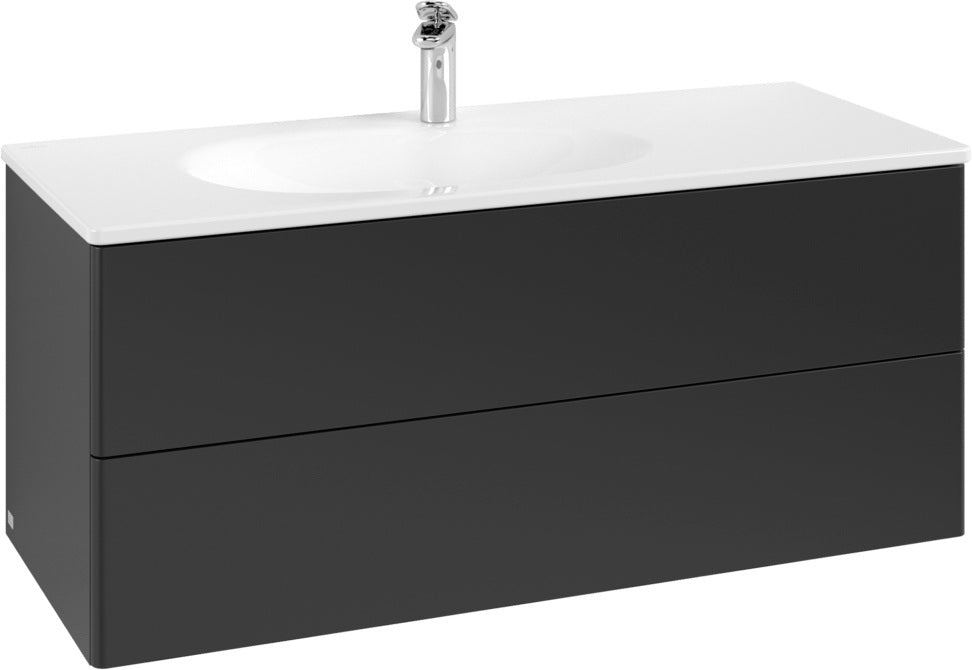 Villeroy & Boch Antao Waschtischunterschrank 1188 mm Glossy White Lacquer mit Beleuchtung