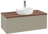 Villeroy & Boch Waschtischunterschrank Antao L31050 1000 mm Anthrazit Matt Lack mit LED-Beleuchtung