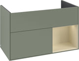 Villeroy & Boch Finion Waschtischunterschrank 996 mm Glossy White Lacquer mit LED-Beleuchtung