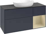 Villeroy & Boch Finion Waschbeckenunterschrank FA72G F 1200 mm Glossy White Lacquer mit Beleuchtung
