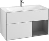 Villeroy & Boch Finion Waschtischunterschrank 996 mm White Matt Lacquer mit Beleuchtung