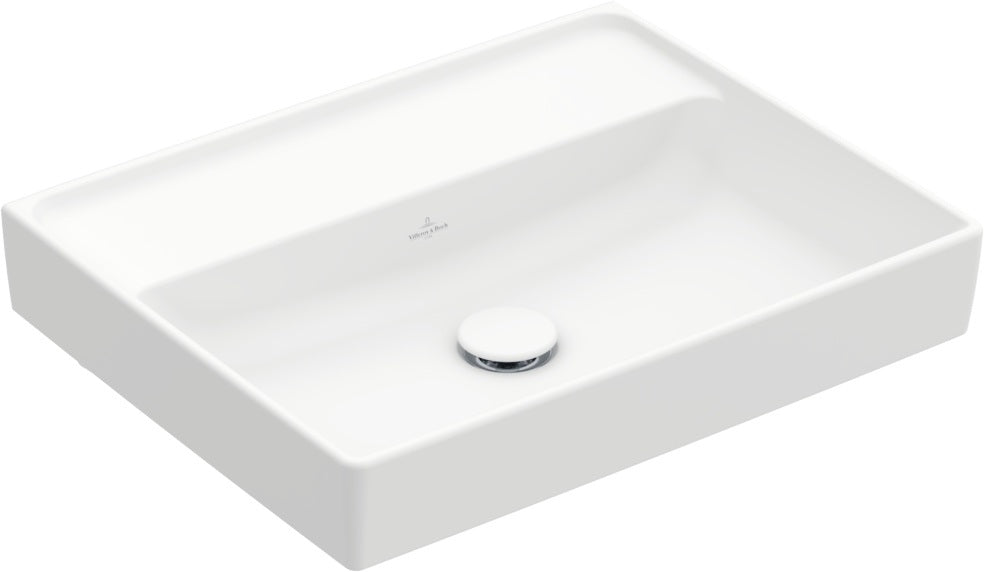 Villeroy & Boch Wandwaschbecken Collaro 550x440mm Stone White CeramicPlus