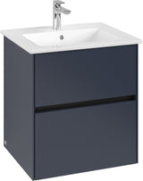 Villeroy & Boch Waschbeckenunterschrank Collaro C142 White Oak 561 mm mit SoftClosing