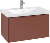 Villeroy & Boch Waschtischunterschrank Subway 3.0 C 573L0 Brilliant White mit Beleuchtung