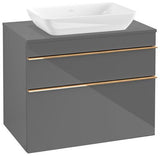 Villeroy & Boch Venticello Waschtischunterschrank 757 mm Glossy White mit 2 Auszügen