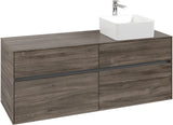 Villeroy & Boch Waschtischunterschrank Collaro C04700 1400 mm Stone Oak mit 4 Auszügen