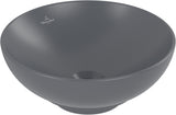 Villeroy & Boch Aufsatzwaschbecken Loop & Friends 4A4 501 Stone White CeramicPlus 380 mm