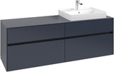Villeroy & Boch Waschtischunterschrank Collaro C023B0 1600 mm White Oak mit Beleuchtung und SoftClosing