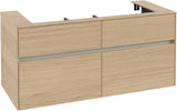 Villeroy & Boch Collaro Waschtischunterschrank 1200 mm Soft Grey mit 4 Auszügen