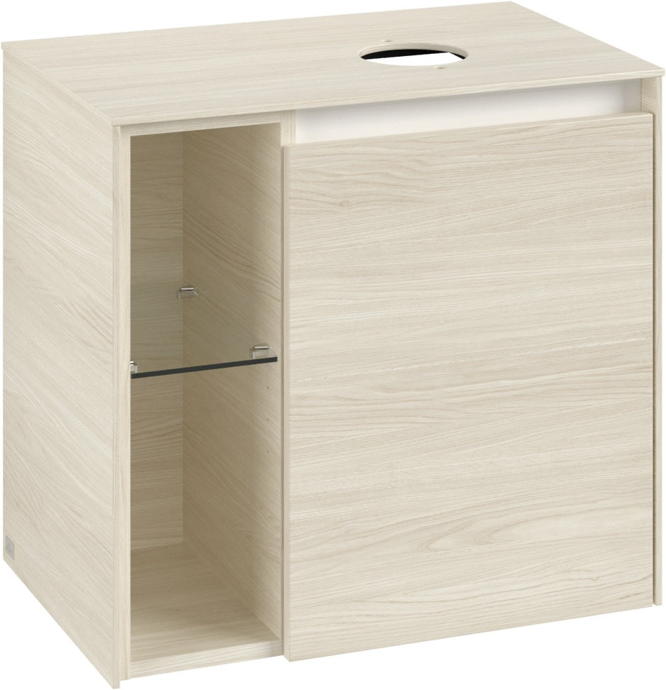 Villeroy & Boch Waschbeckenunterschrank Collaro C151 B0 600x548x380mm White Oak mit Beleuchtung