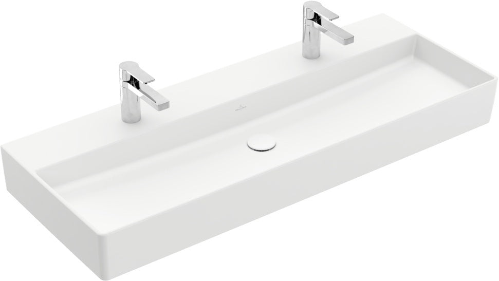 Villeroy & Boch Wandwaschbecken Memento 2.0 1200 mm Graphite CeramicPlus – Matt, TitanCeram