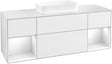 Villeroy & Boch Finion Waschtischunterschrank 1600 mm Glossy White Lacquer mit Beleuchtung