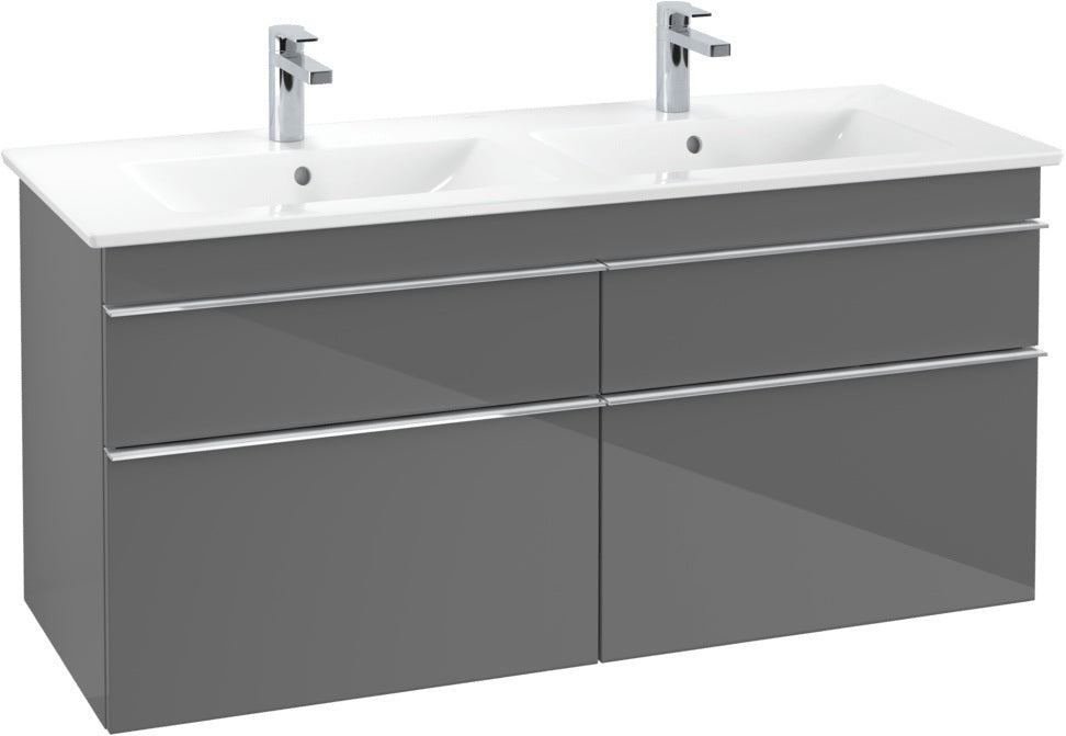 Villeroy & Boch Waschbeckenunterschrank Venticello A 93001, 1253 mm, Glossy White, 4 Auszüge