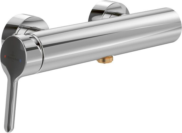 Villeroy & Boch Skyla Einhebel-Duscharmatur TVS116004000 Chrom – Wandmontage, AirPlus, Messing