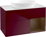Villeroy & Boch Finion Waschtischunterschrank FA21GFGF 1000 mm Glossy White Lacquer