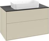 Villeroy & Boch Finion Waschtischunterschrank 1000 mm Glossy White Lack mit SoftClosing