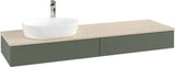 Villeroy & Boch Waschtischunterschrank Antao K15153 1600 mm Anthracite Matt Lack mit Hahnlochbohrung