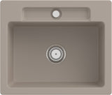 Villeroy & Boch Einbauspüle Siluet 60 S 334601 – 600 x 510 mm, Weiß Alpin CeramicPlus, TitanCeram