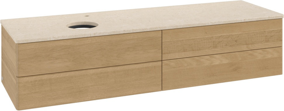 Villeroy & Boch Waschtischunterschrank Antao K26053 1600 mm Warm Walnut mit 4 Auszügen