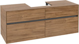 Villeroy & Boch Waschtischunterschrank Collaro C073 1400 mm Kansas Oak mit SoftClosing